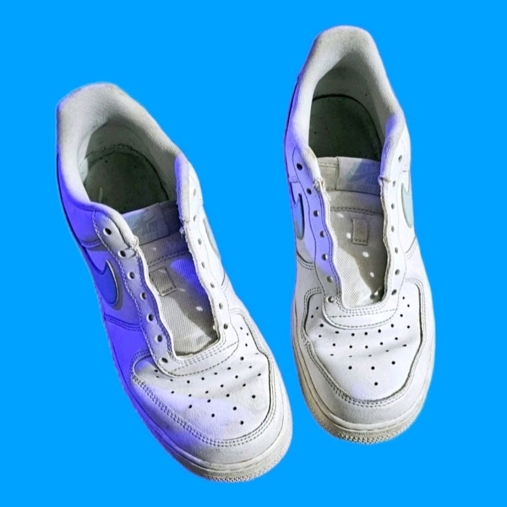 Nike Air Force AF1 Vintage Womens 8 White VTG DD8959-113 Low Jade Ice Basketball